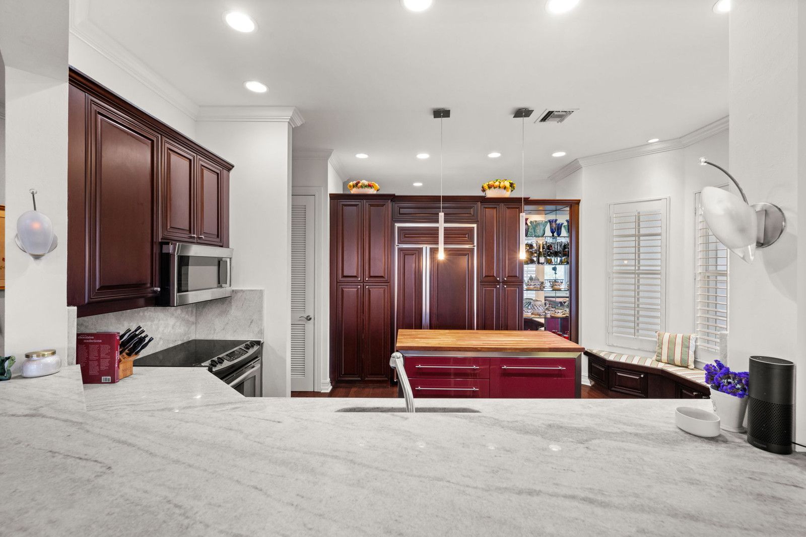 Upgraded kitchen with premium appliances